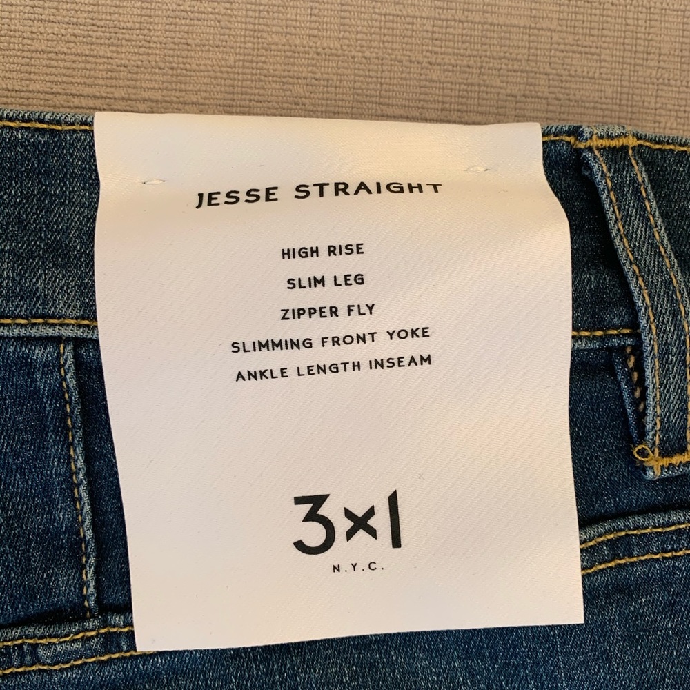 Jesse Straight Jeans 3x1